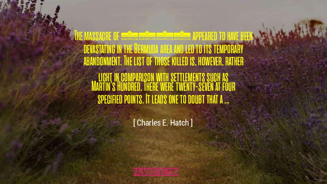 Dunblane Massacre quotes by Charles E. Hatch