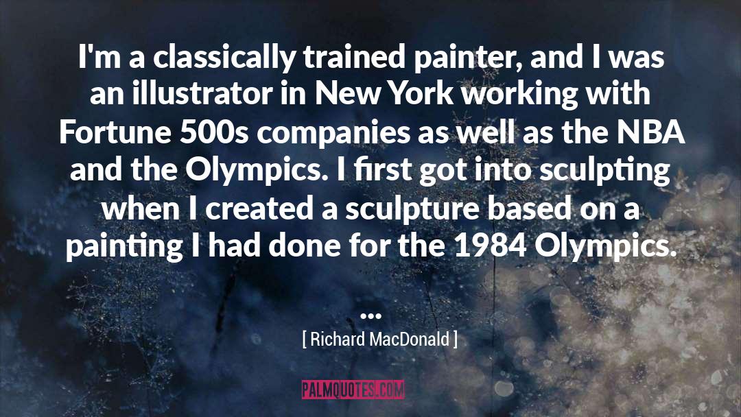 Duncanson Painting quotes by Richard MacDonald