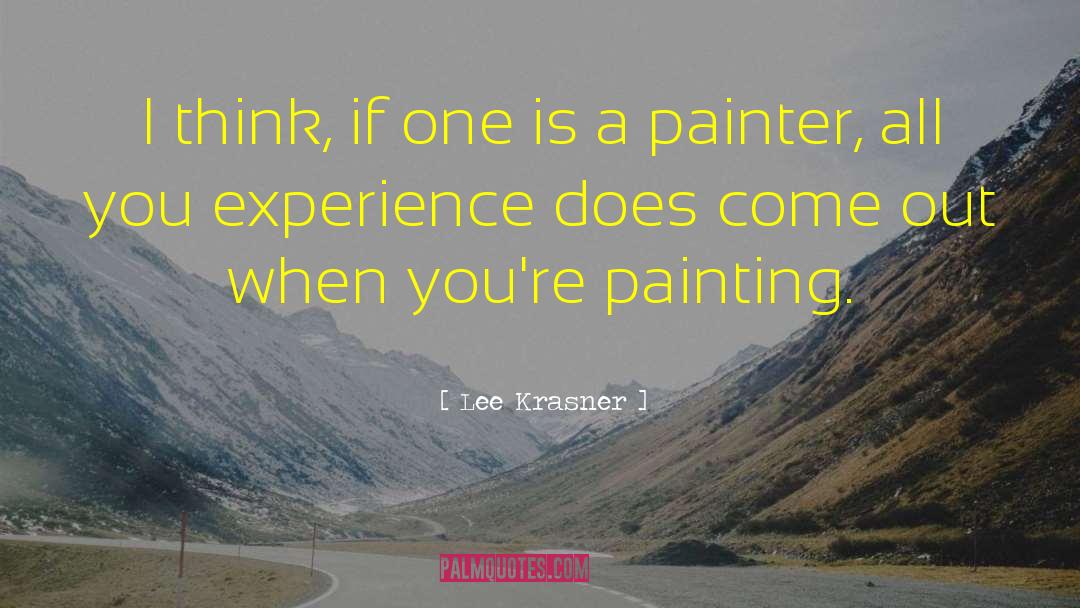 Duncanson Painting quotes by Lee Krasner