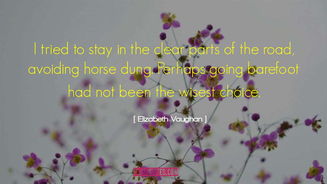 Dung quotes by Elizabeth Vaughan