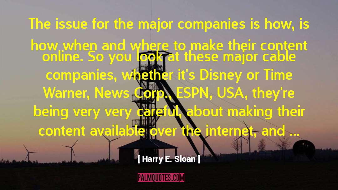 Dunninger Corp quotes by Harry E. Sloan