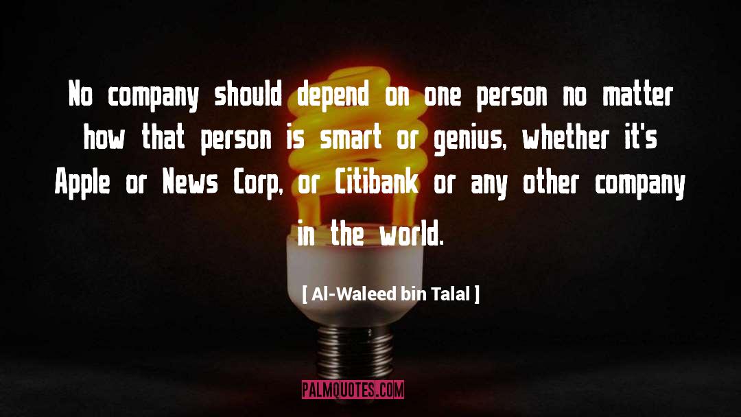 Dunninger Corp quotes by Al-Waleed Bin Talal