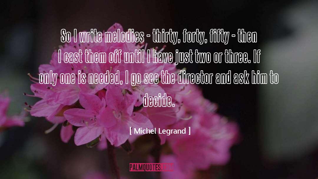 Duos quotes by Michel Legrand