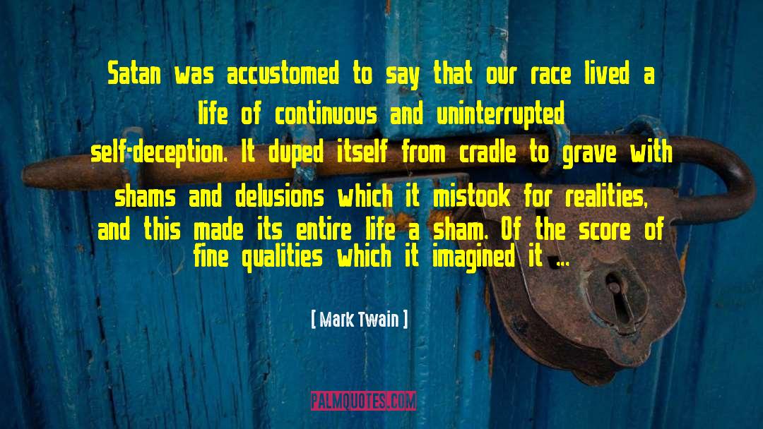 Duped quotes by Mark Twain