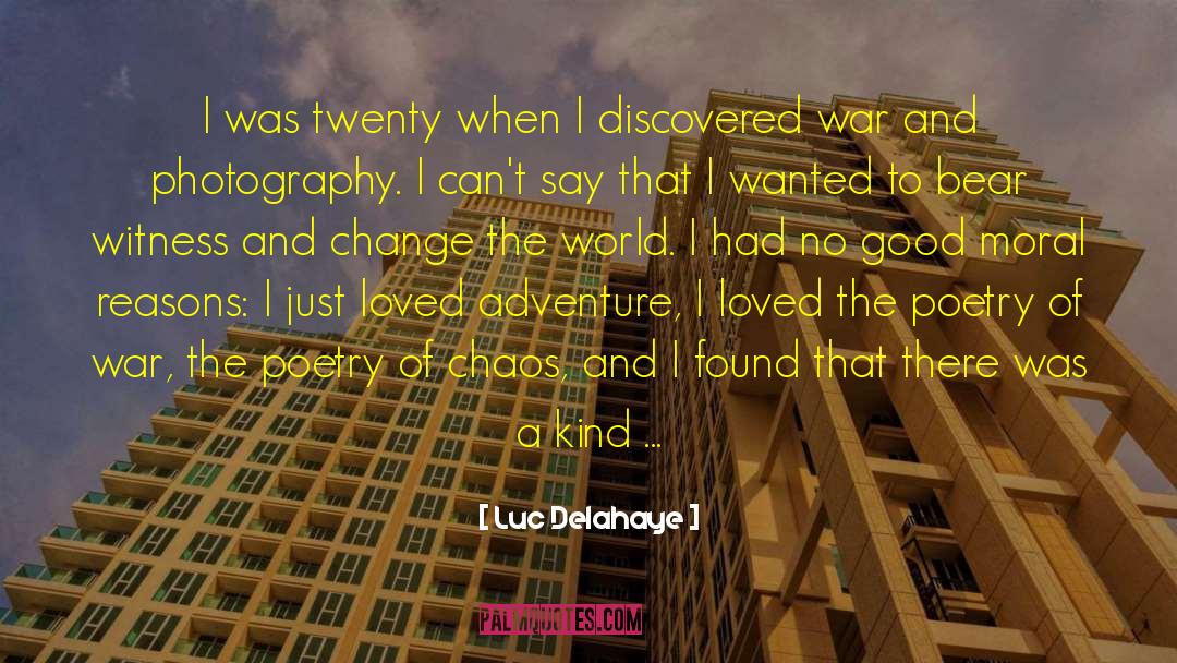 Duplay Photography quotes by Luc Delahaye