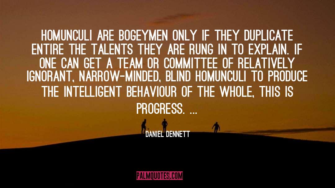 Duplicate quotes by Daniel Dennett