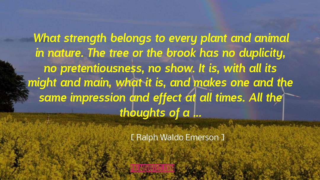 Duplicity quotes by Ralph Waldo Emerson