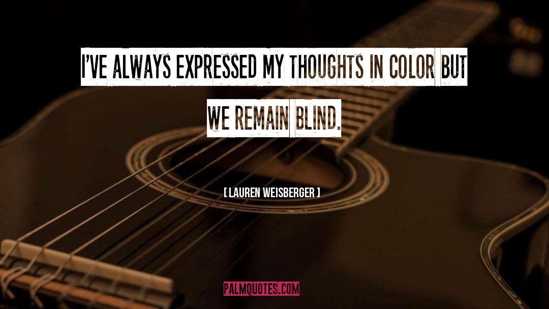 Duranodic Color quotes by Lauren Weisberger