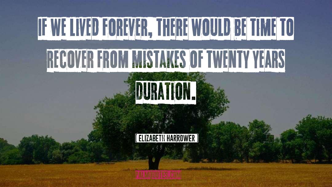 Duration quotes by Elizabeth Harrower