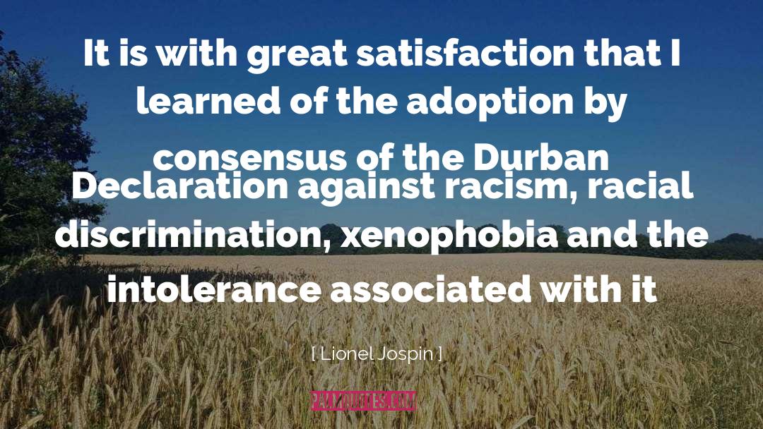 Durban quotes by Lionel Jospin