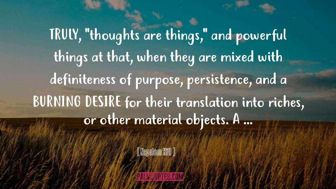 Durmiente Translation quotes by Napoleon Hill