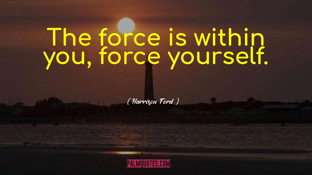 Durumu Force quotes by Harrison Ford