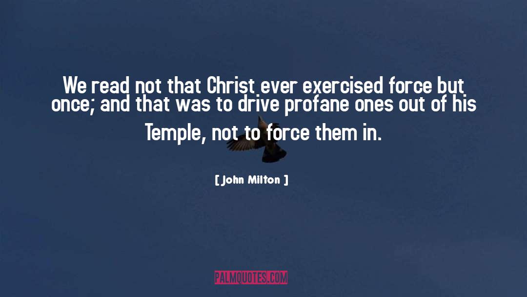 Durumu Force quotes by John Milton