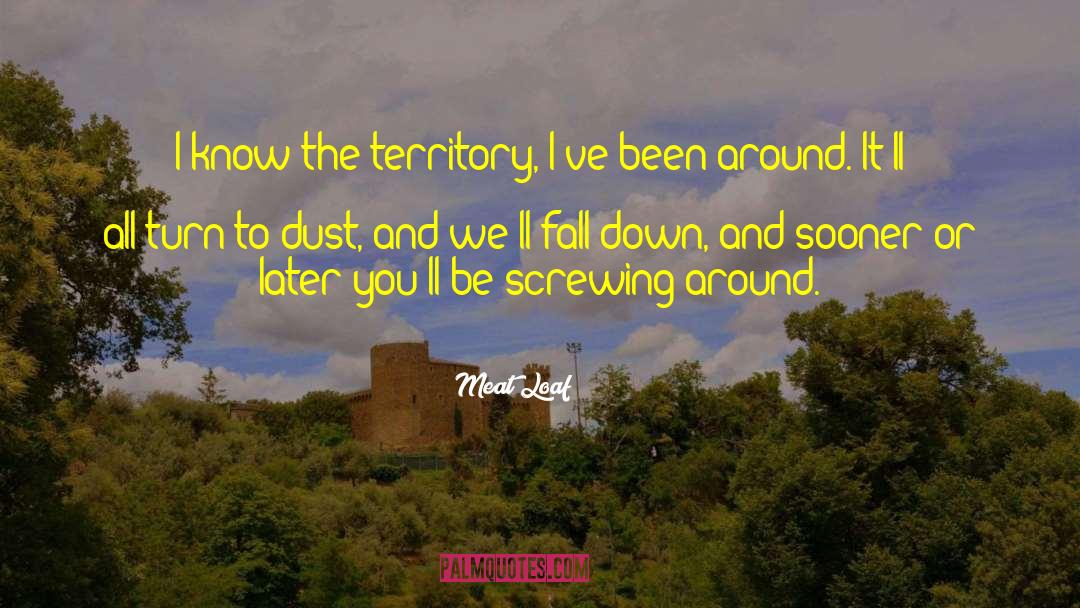 Dust Theory quotes by Meat Loaf