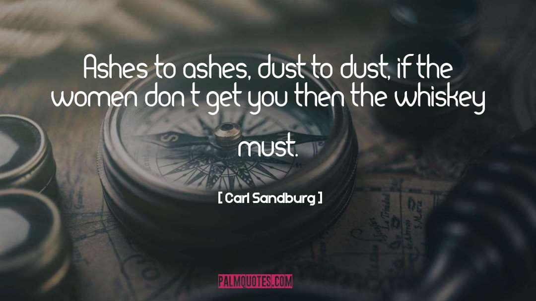 Dust To Dust quotes by Carl Sandburg