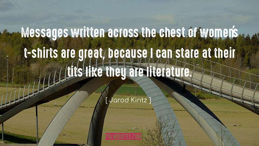 Dutch Literature quotes by Jarod Kintz