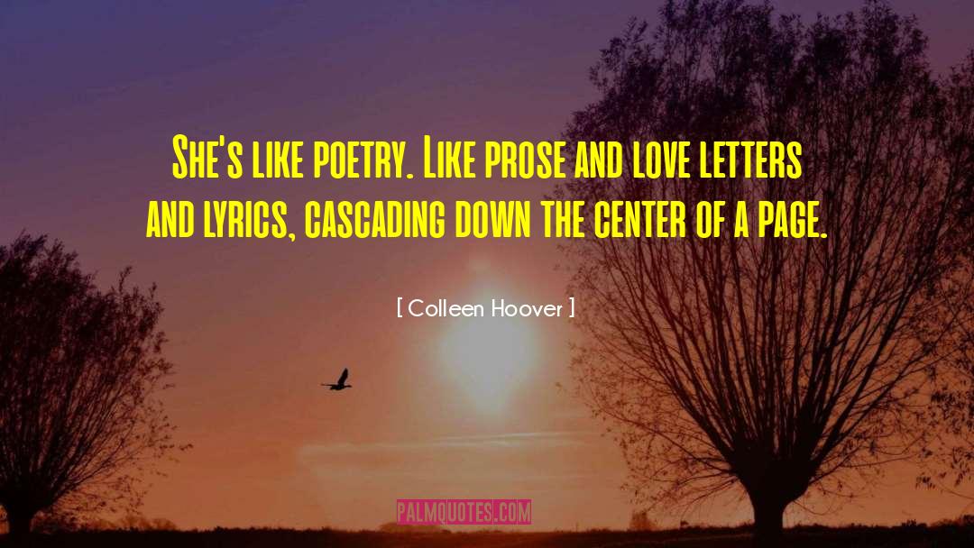 Dutch Poetry quotes by Colleen Hoover