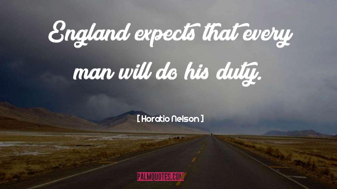 Duty quotes by Horatio Nelson