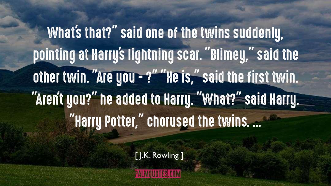 Duvall Twins quotes by J.K. Rowling