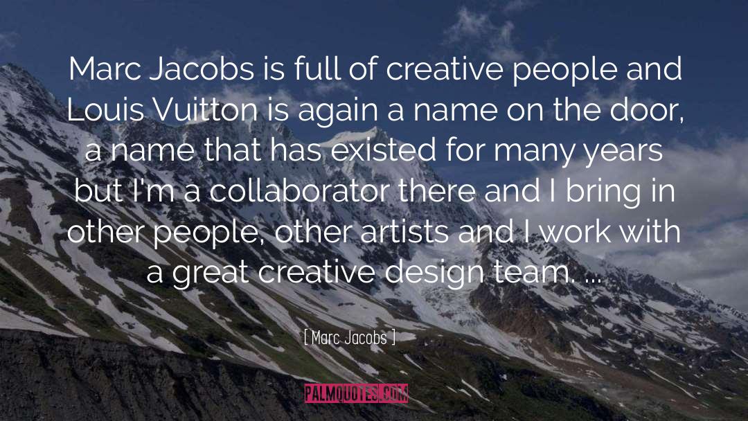 Duvoisin Design quotes by Marc Jacobs