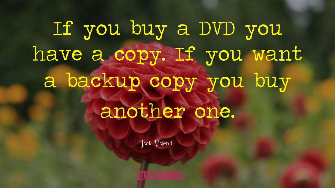 Dvds quotes by Jack Valenti