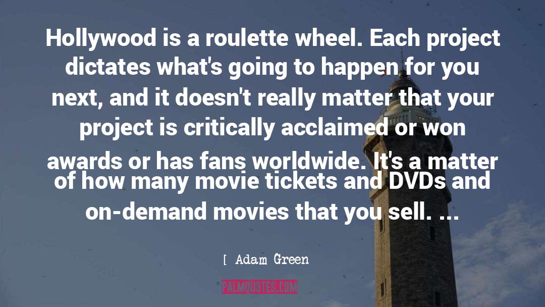 Dvds quotes by Adam Green