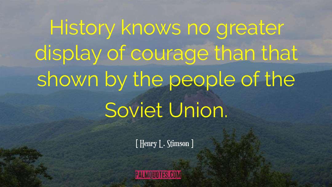Dvrs Union quotes by Henry L. Stimson