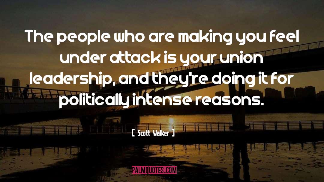 Dvrs Union quotes by Scott Walker