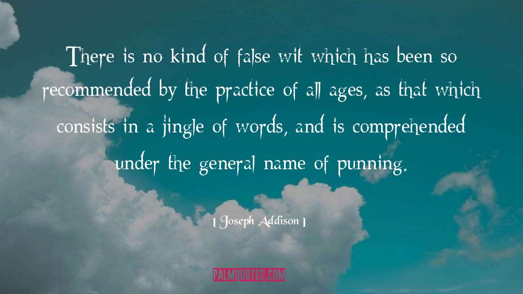 Dwarven Names quotes by Joseph Addison