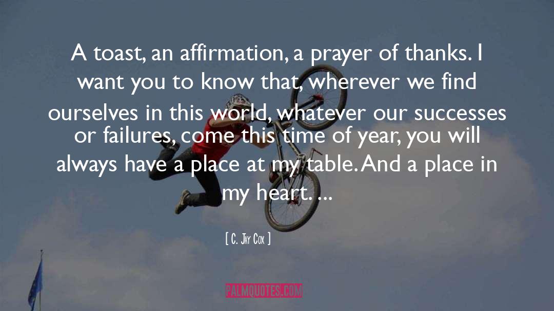 Dwarvish Table Prayer quotes by C. Jay Cox