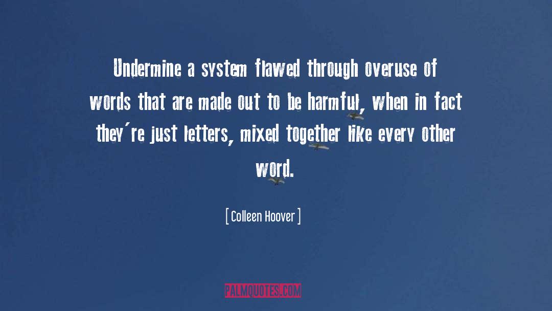 Dwayne Hoover quotes by Colleen Hoover