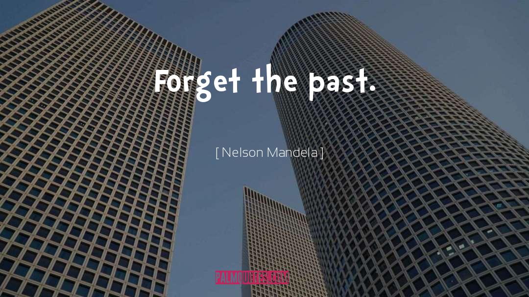 Dwelling On Past quotes by Nelson Mandela