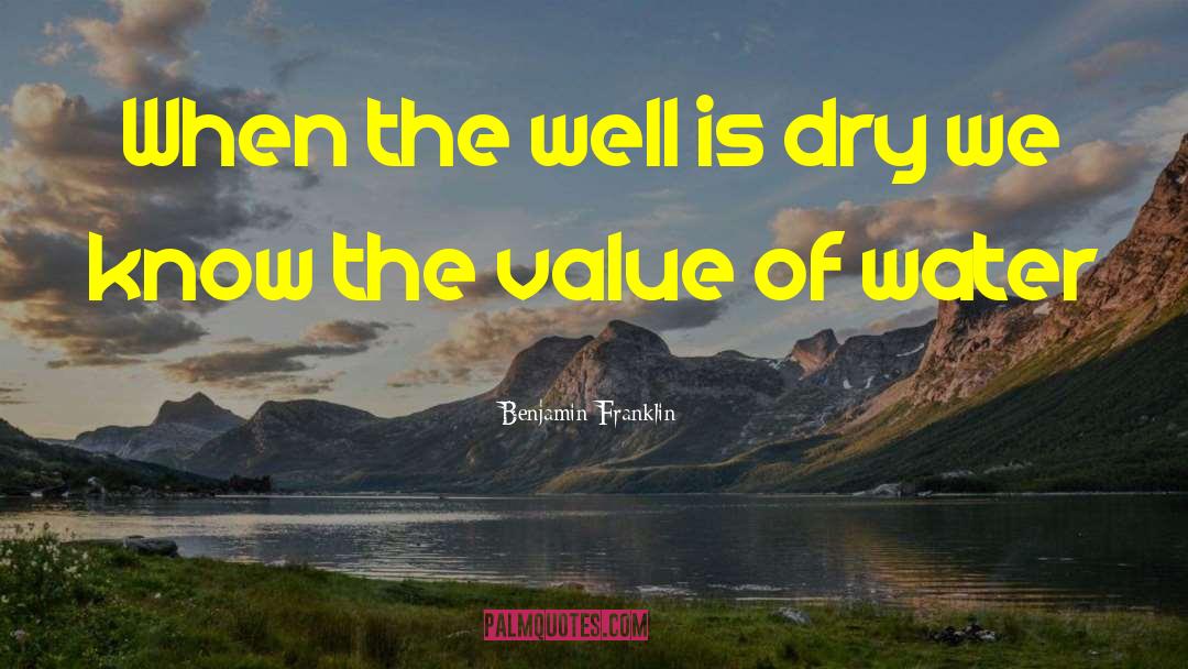 Dword Value quotes by Benjamin Franklin