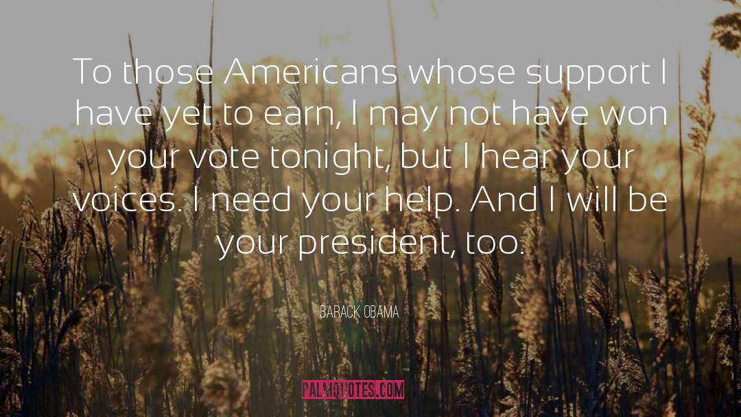 Dwts Vote quotes by Barack Obama