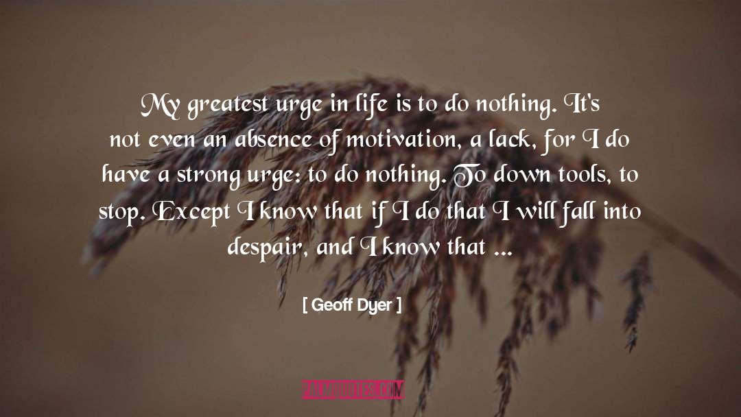 Dyer quotes by Geoff Dyer