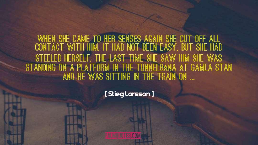 Dying Because Of Love quotes by Stieg Larsson