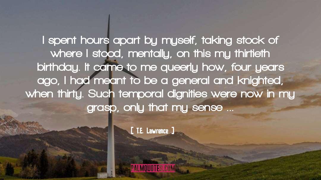 Dying For quotes by T.E. Lawrence