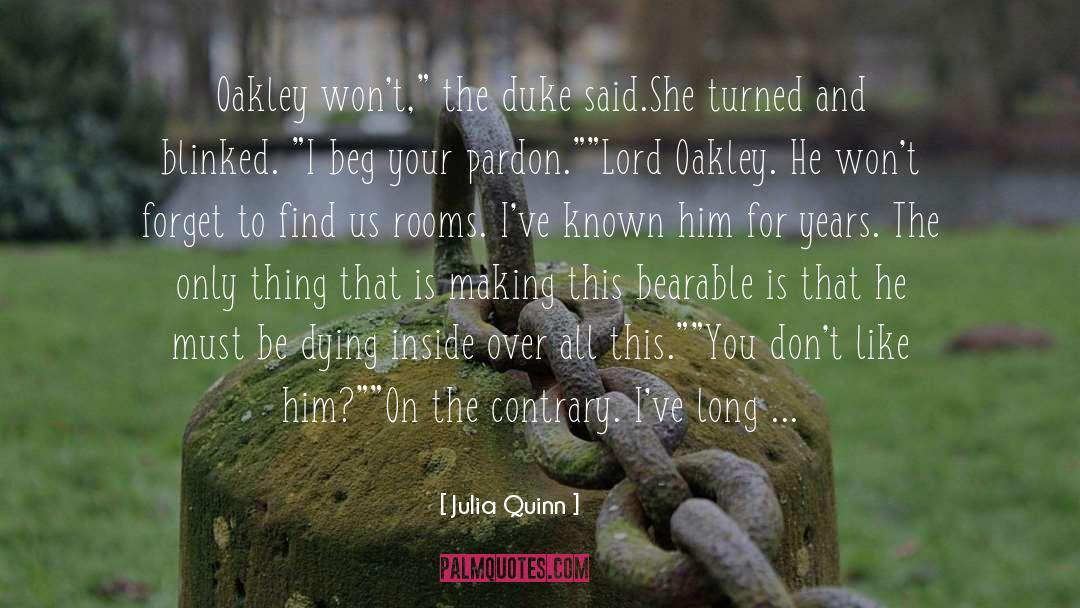 Dying Inside quotes by Julia Quinn