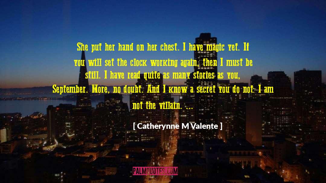 Dying Magic quotes by Catherynne M Valente