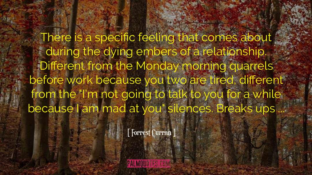 Dying Of Cancer quotes by Forrest Curran