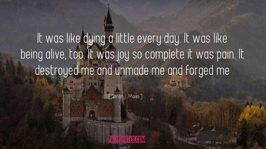Dying quotes by Sarah J. Maas