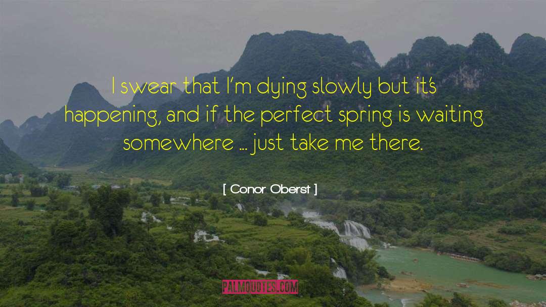 Dying Slowly quotes by Conor Oberst