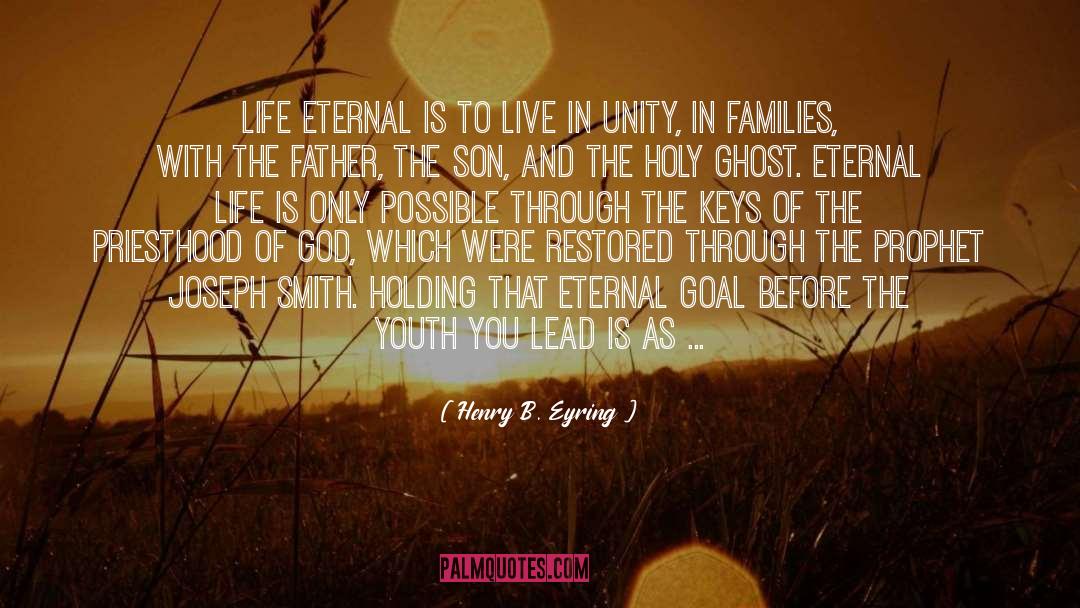 Dying To Live quotes by Henry B. Eyring