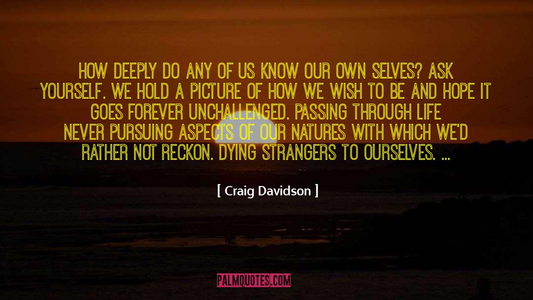 Dying Well quotes by Craig Davidson