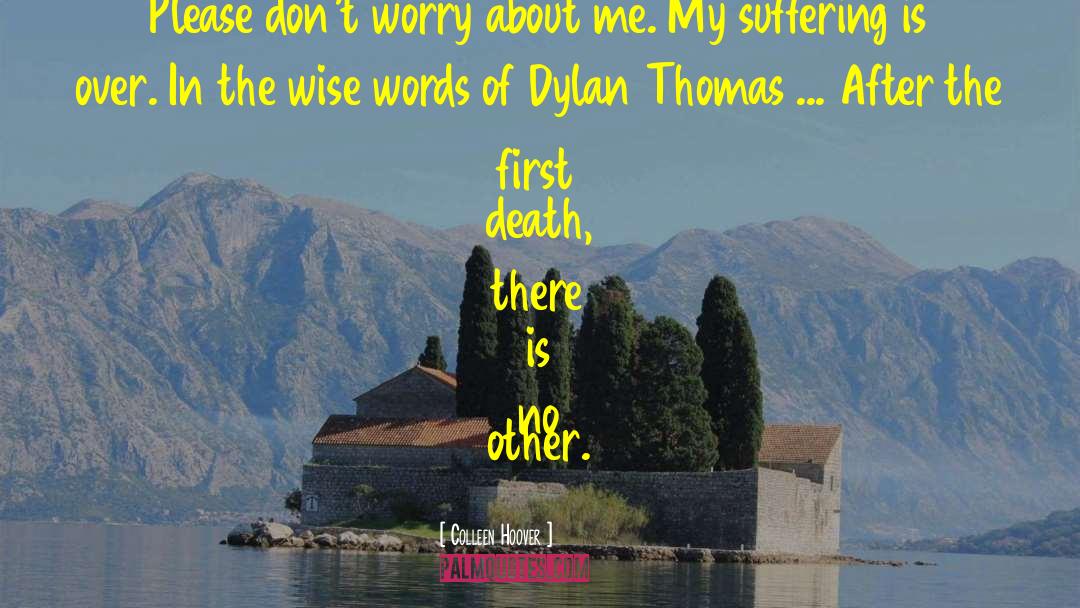 Dylan Thomas quotes by Colleen Hoover