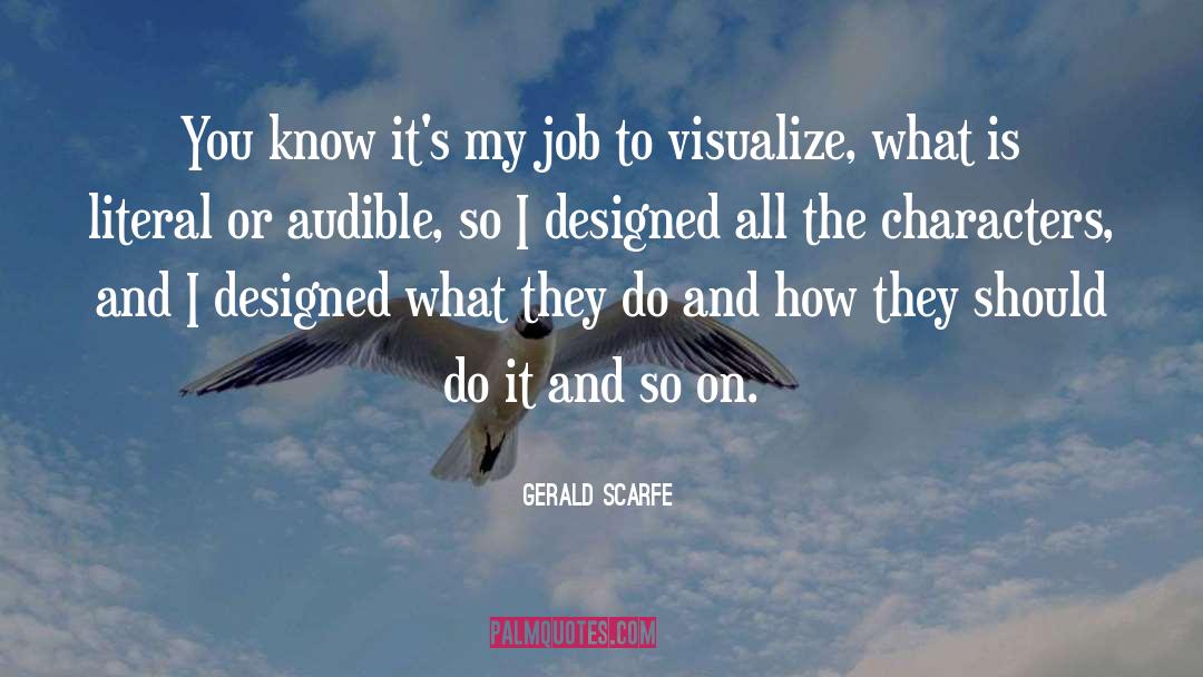 Dynamic Characters quotes by Gerald Scarfe