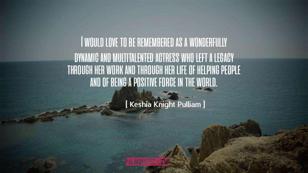 Dynamic quotes by Keshia Knight Pulliam
