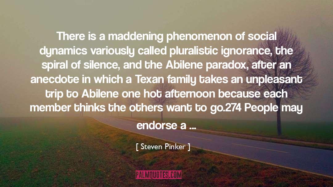 Dynamics quotes by Steven Pinker