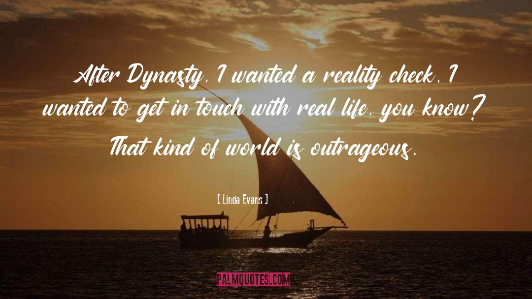 Dynasty quotes by Linda Evans