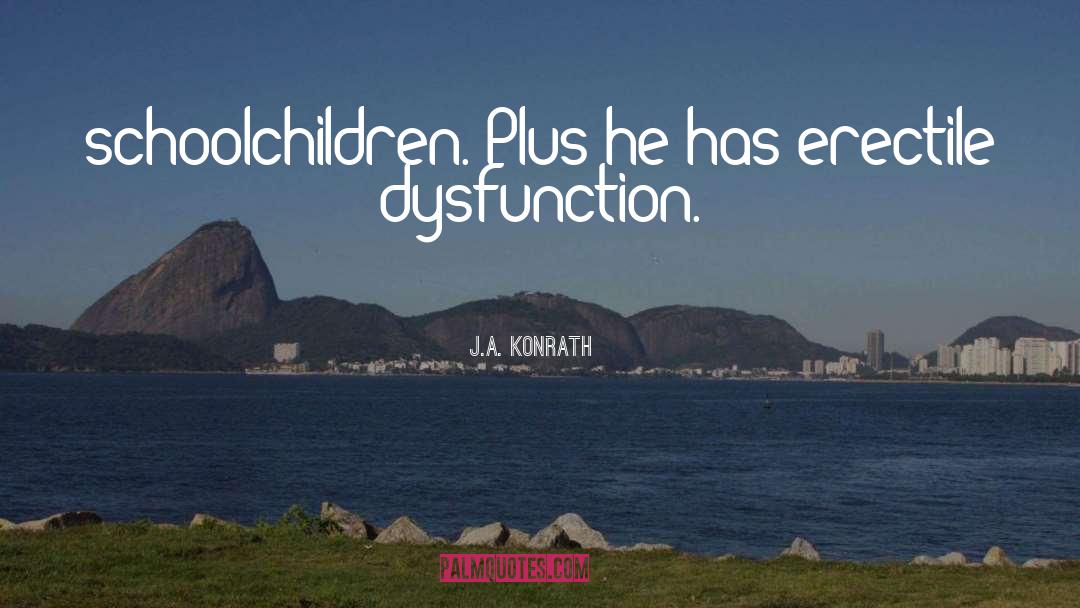 Dysfunction quotes by J.A. Konrath